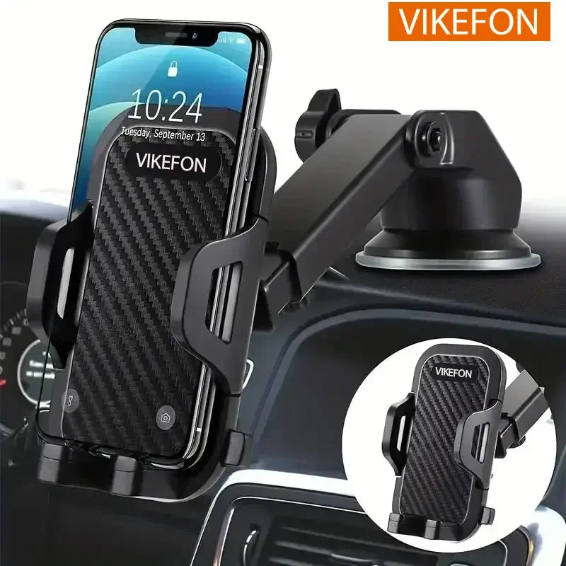 Support de téléphone portable universel à ventouse pour pare-brise de voiture, support de téléphone portable à 360° pour tableau de bord
