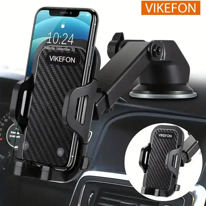 Support de téléphone portable universel à ventouse pour pare-brise de voiture, support de téléphone portable à 360° pour tableau de bord